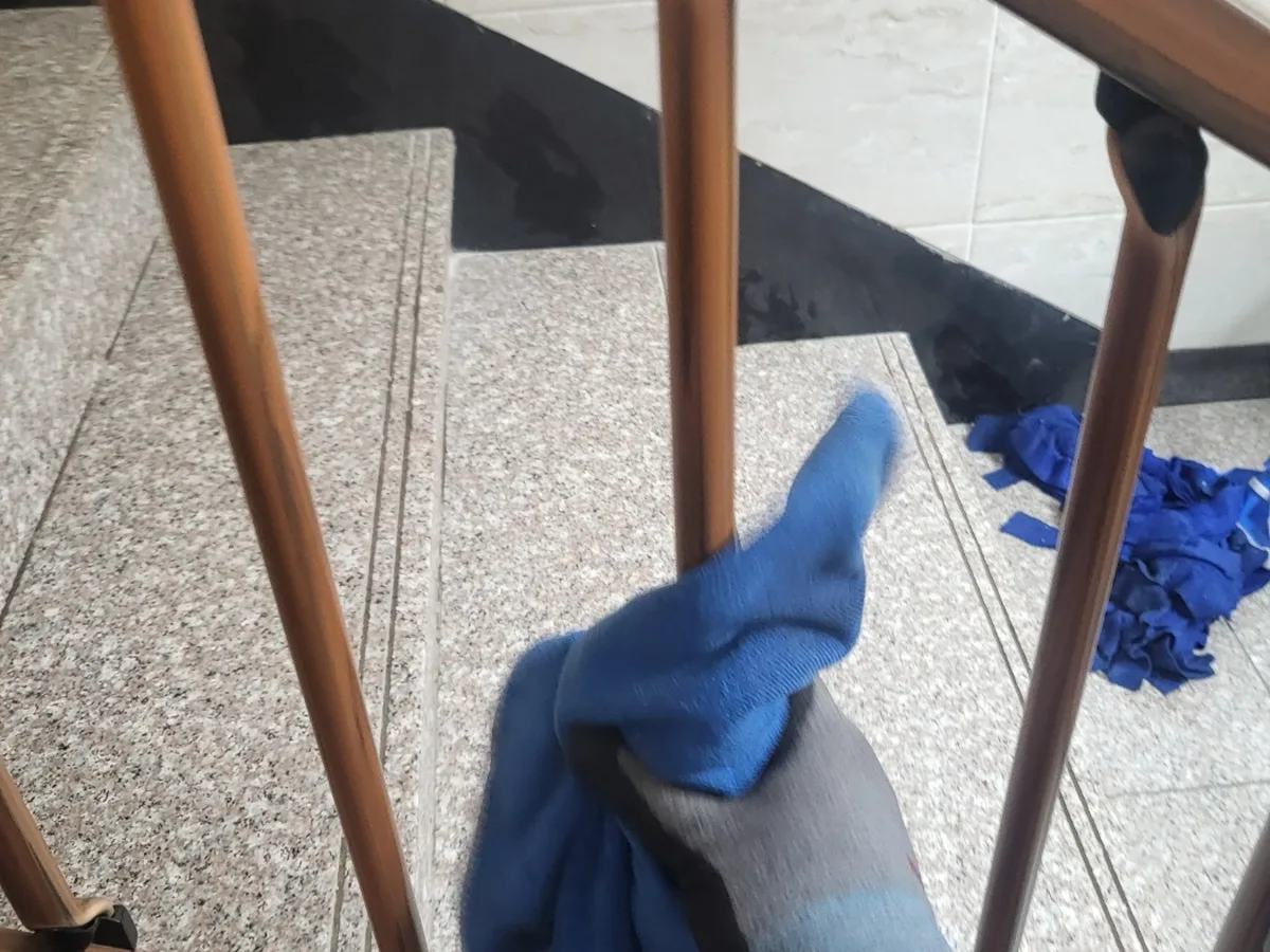계양구 오류동 빌라 난간·손잡이 위생청소 사례 - 행진크린